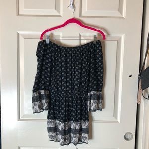 Off the shoulder romper